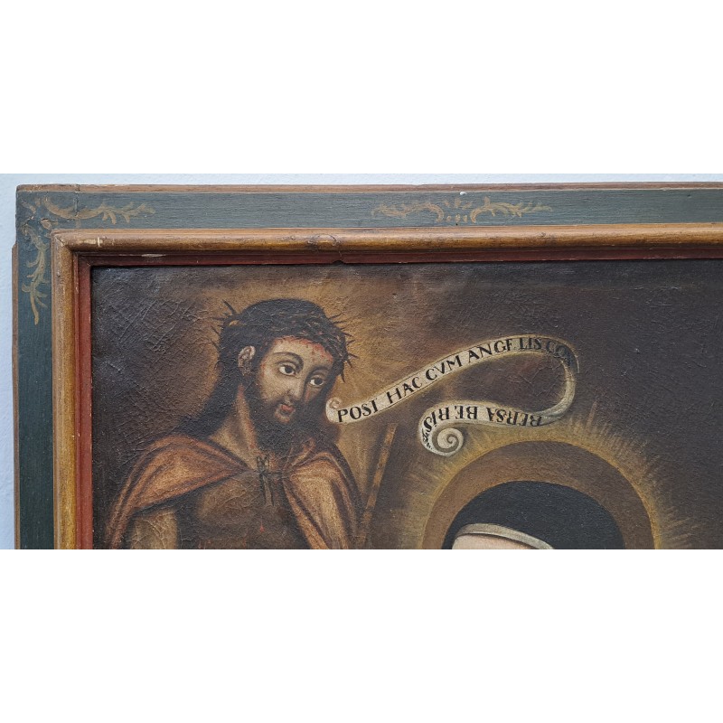Saint Teresa of Jesus, Spanish School, oil 18th century - 3/5