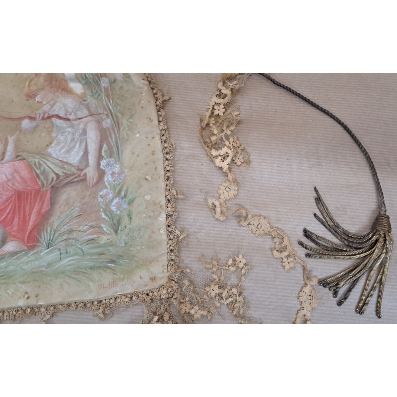Antique devotional or ceremonial bag from the late 19th century - 7/12
