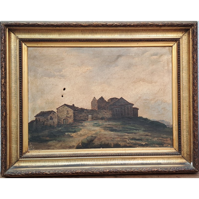Oil on canvas, unsigned, large size, 19th century - 2/7