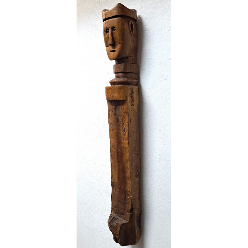 Support beam for roof overhang, carved wood, 17th century - 4/8