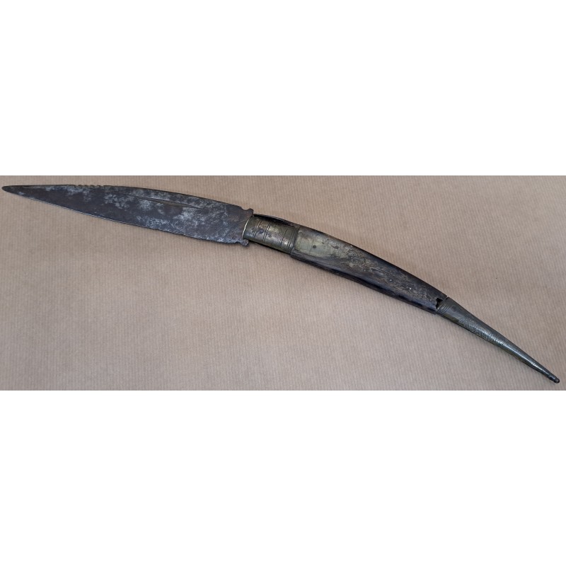 Spanish respect knife 18th - 19th century large format piece 43 cm