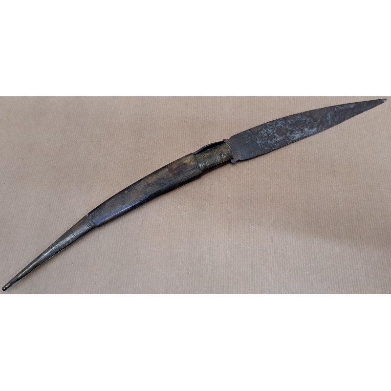 Spanish respect knife 18th - 19th century large format piece 43 cm - 6/12