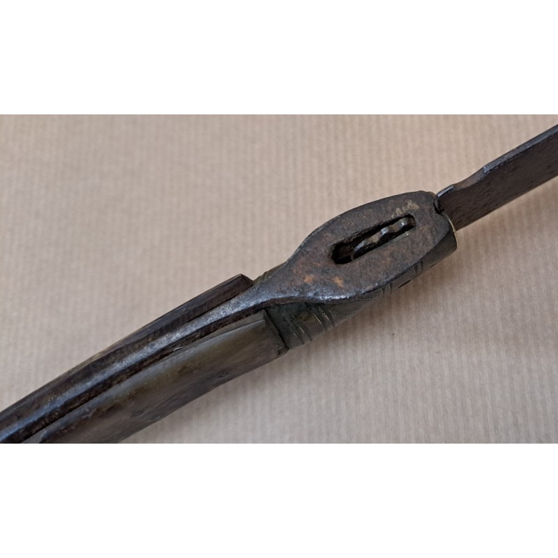 Spanish respect knife 18th - 19th century large format piece 43 cm - 10/12