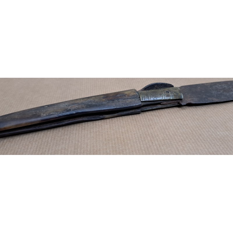 Spanish respect knife 18th - 19th century large format piece 43 cm - 11/12