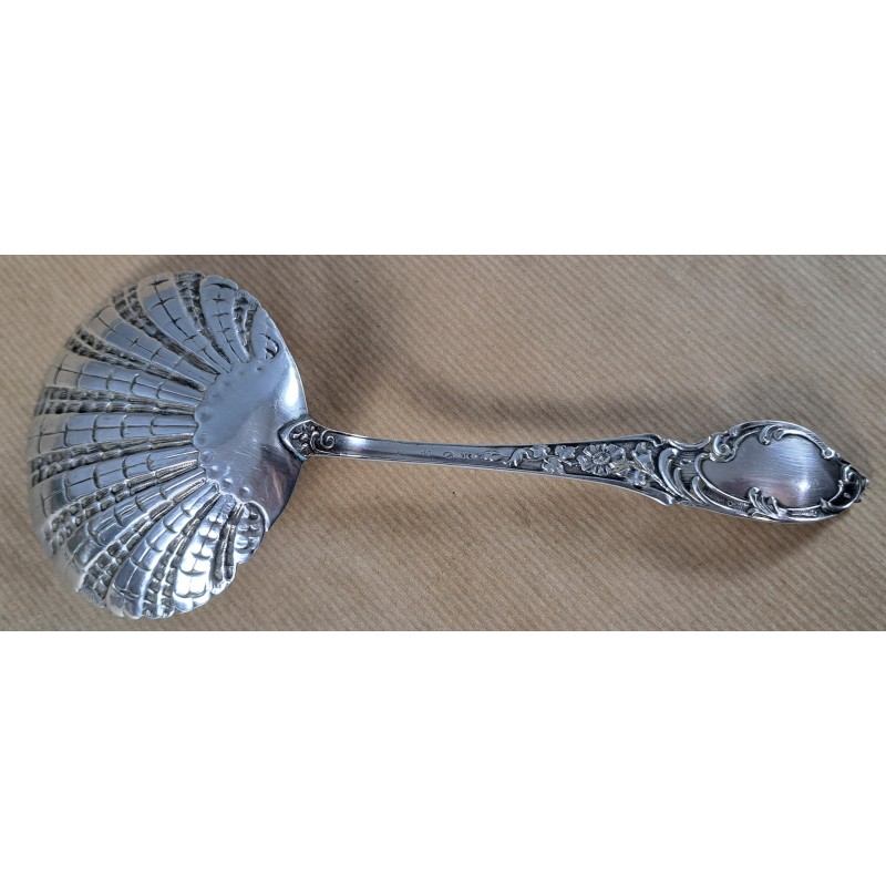 Silver ladle 916, 22 cm and 90.5 grams. 19th century - 5/11