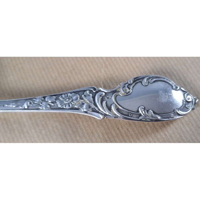 Silver ladle 916, 22 cm and 90.5 grams. 19th century - 8/11