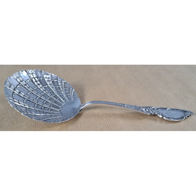Silver ladle 916, 22 cm and 90.5 grams. 19th century - 9/11