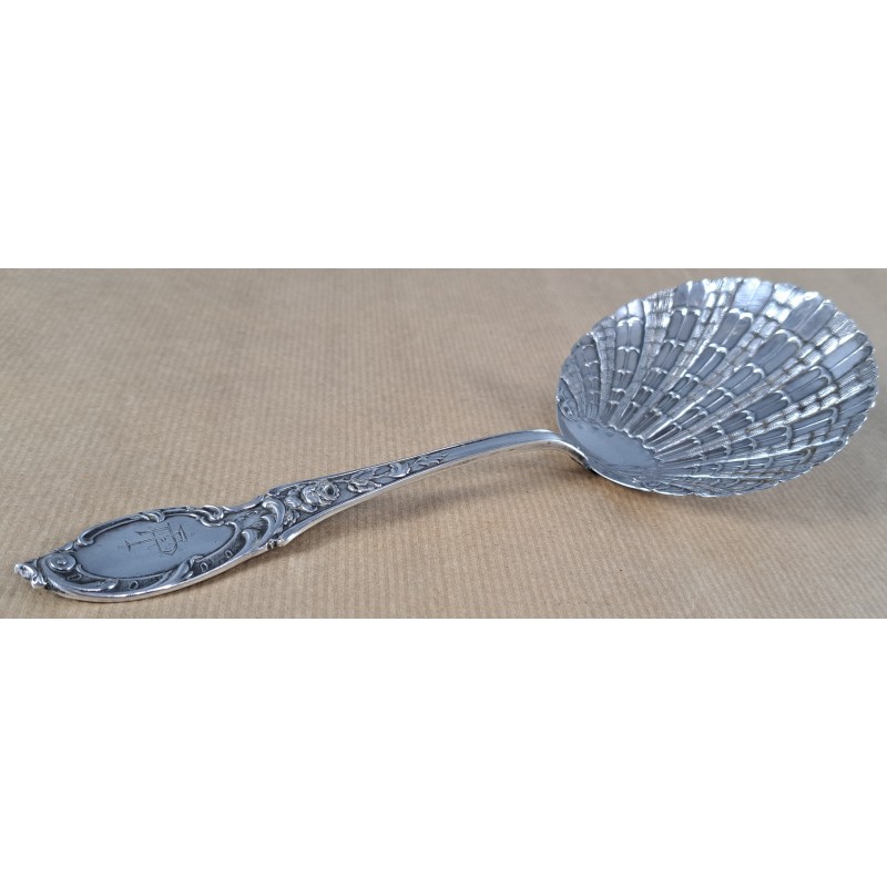Silver ladle 916, 22 cm and 90.5 grams. 19th century - 10/11
