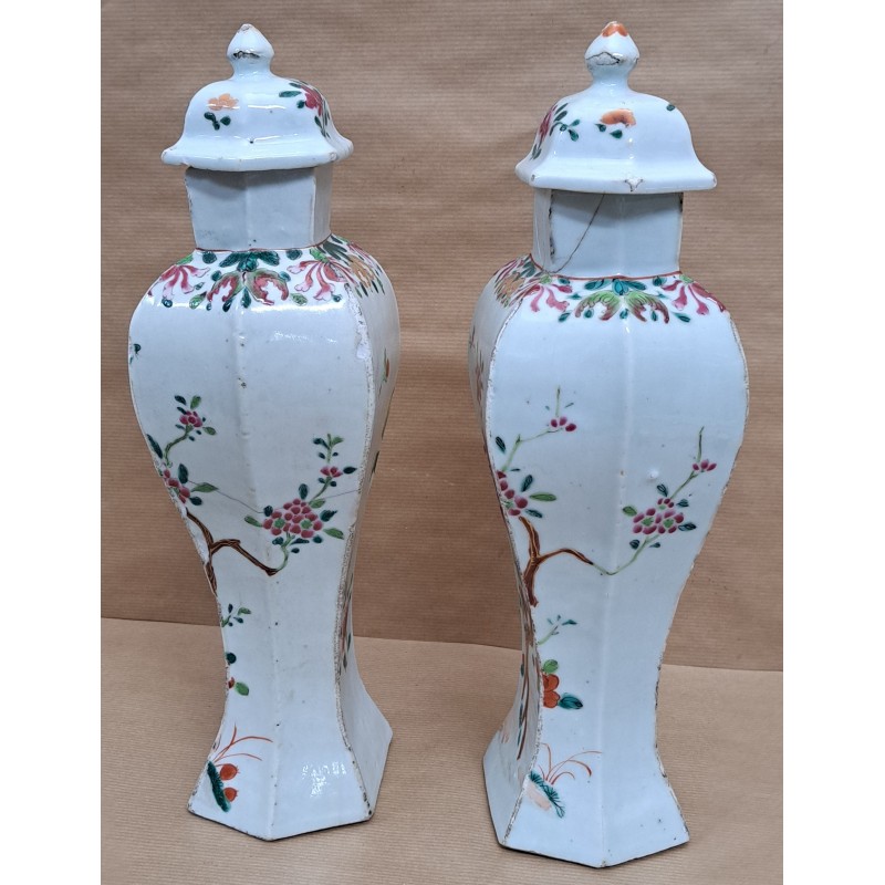 Pair of 19th Century Vases – Chinese Porcelain – Guangxu Dynasty - 4/12