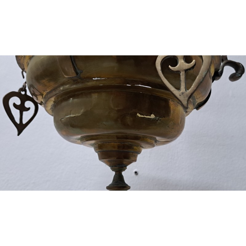 Church or chapel lamp, oil-operated, 19th century - 8/12