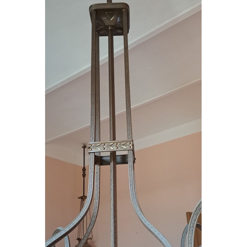 Bronze Lamp, Modernist, 19th Century - 6/7