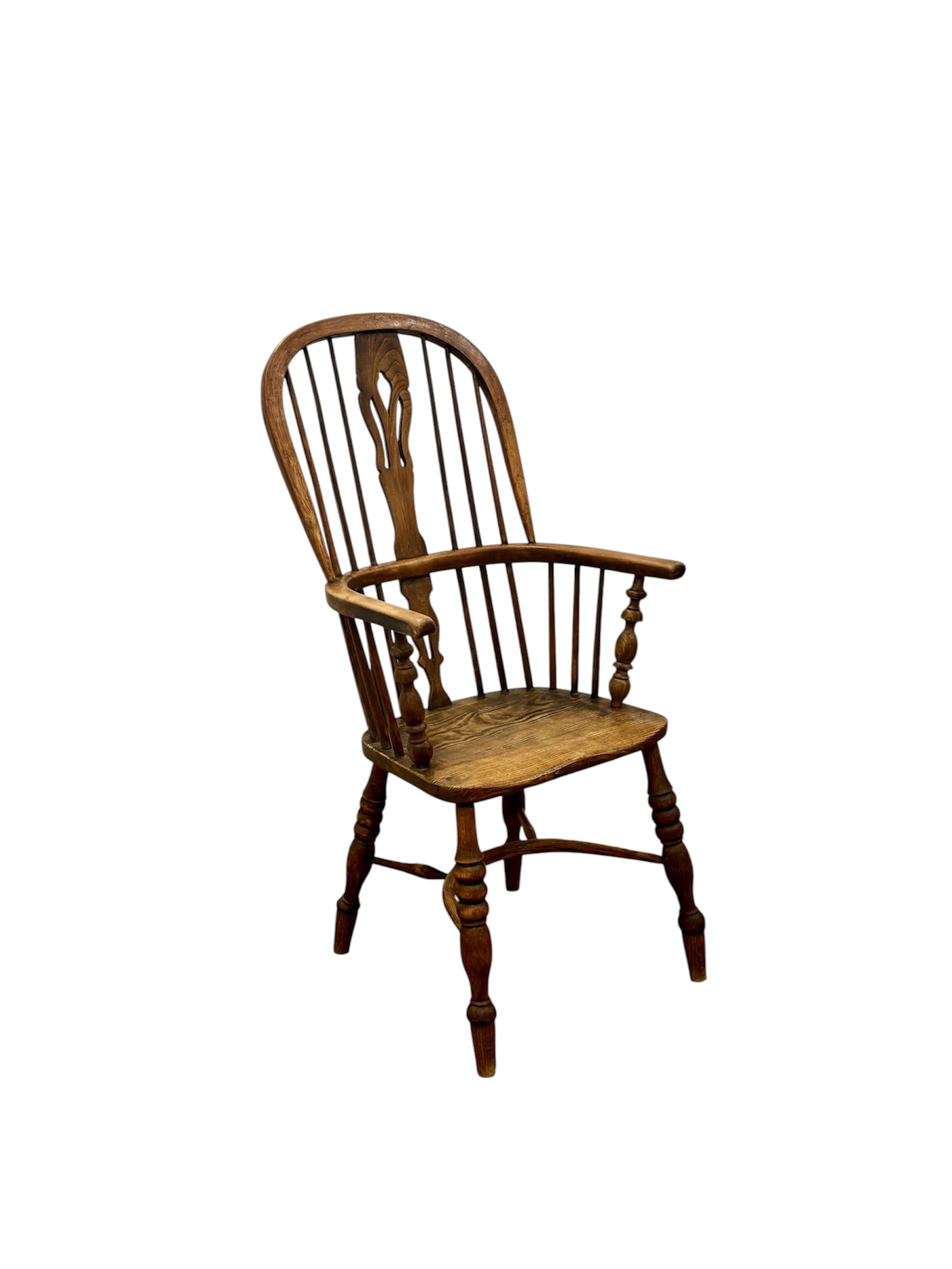 Silla inglesa Windsor Circa 1.870 - 3/9