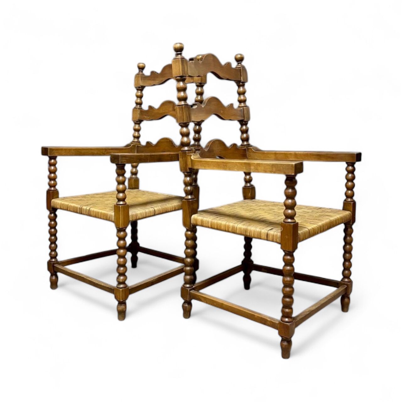 Sillones rústicos españoles Circa 1.850 - 2/8