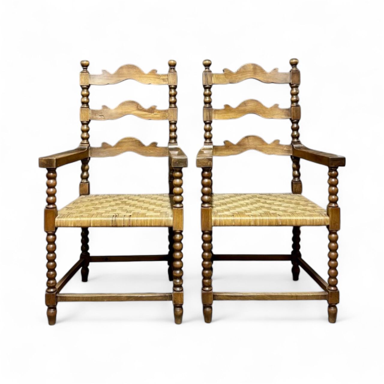 Sillones rústicos españoles Circa 1.850 - 4/8