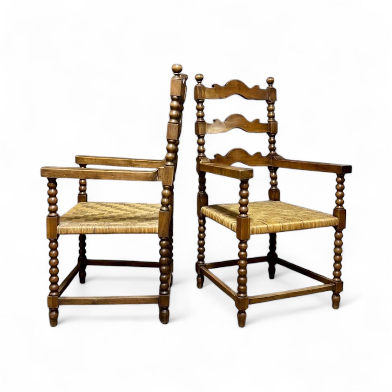 Sillones rústicos españoles Circa 1.850 - 5/8