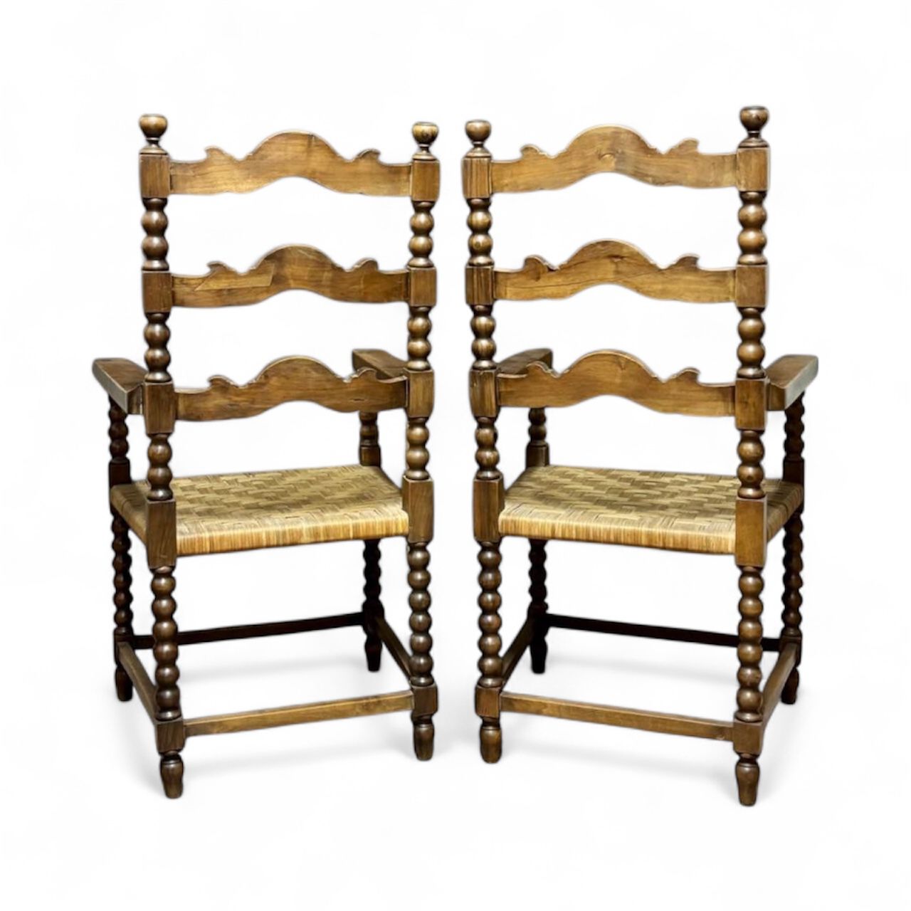 Sillones rústicos españoles Circa 1.850 - 6/8