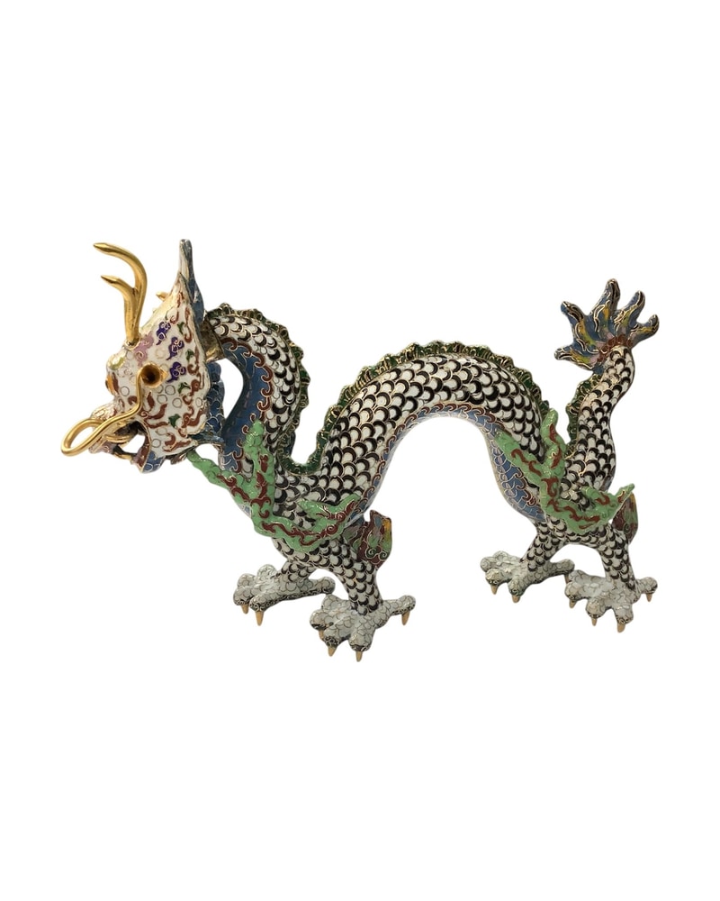 Cloisonné Enamel Chinese Dragon