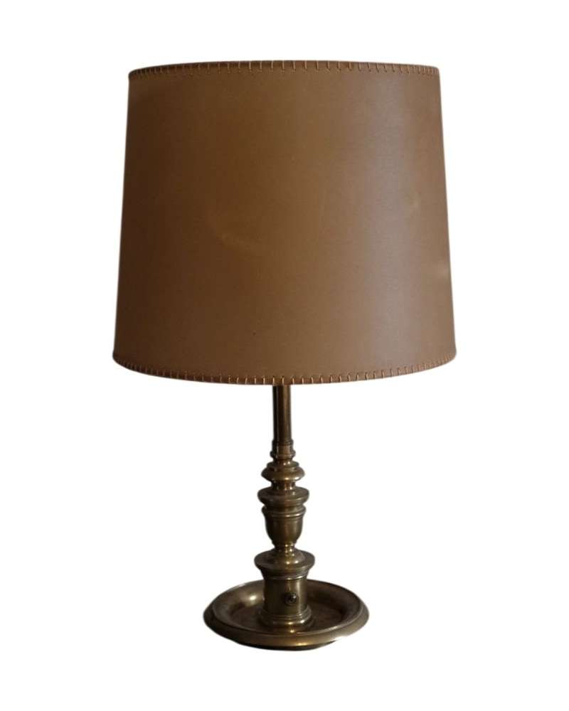 19th Century Bronze Lamp from Spain