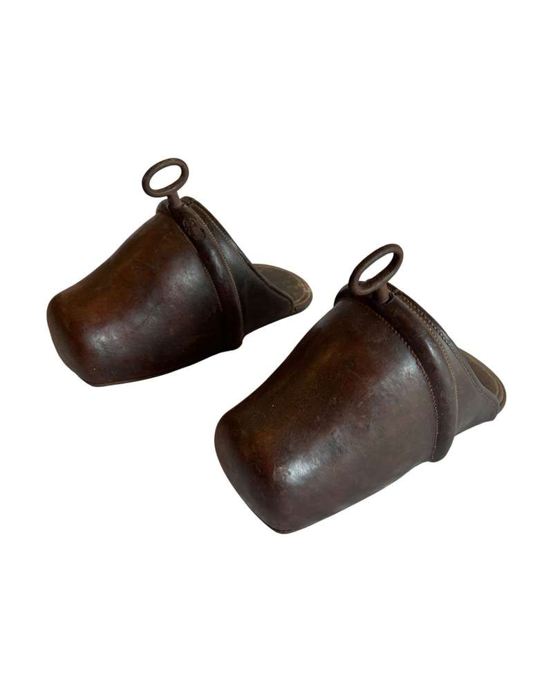 20th Century Leather Stirrups