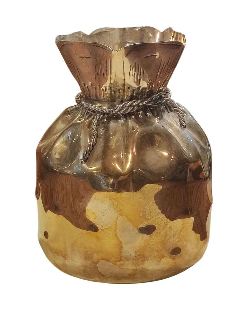 Midcentury 'Moneybag' Vase