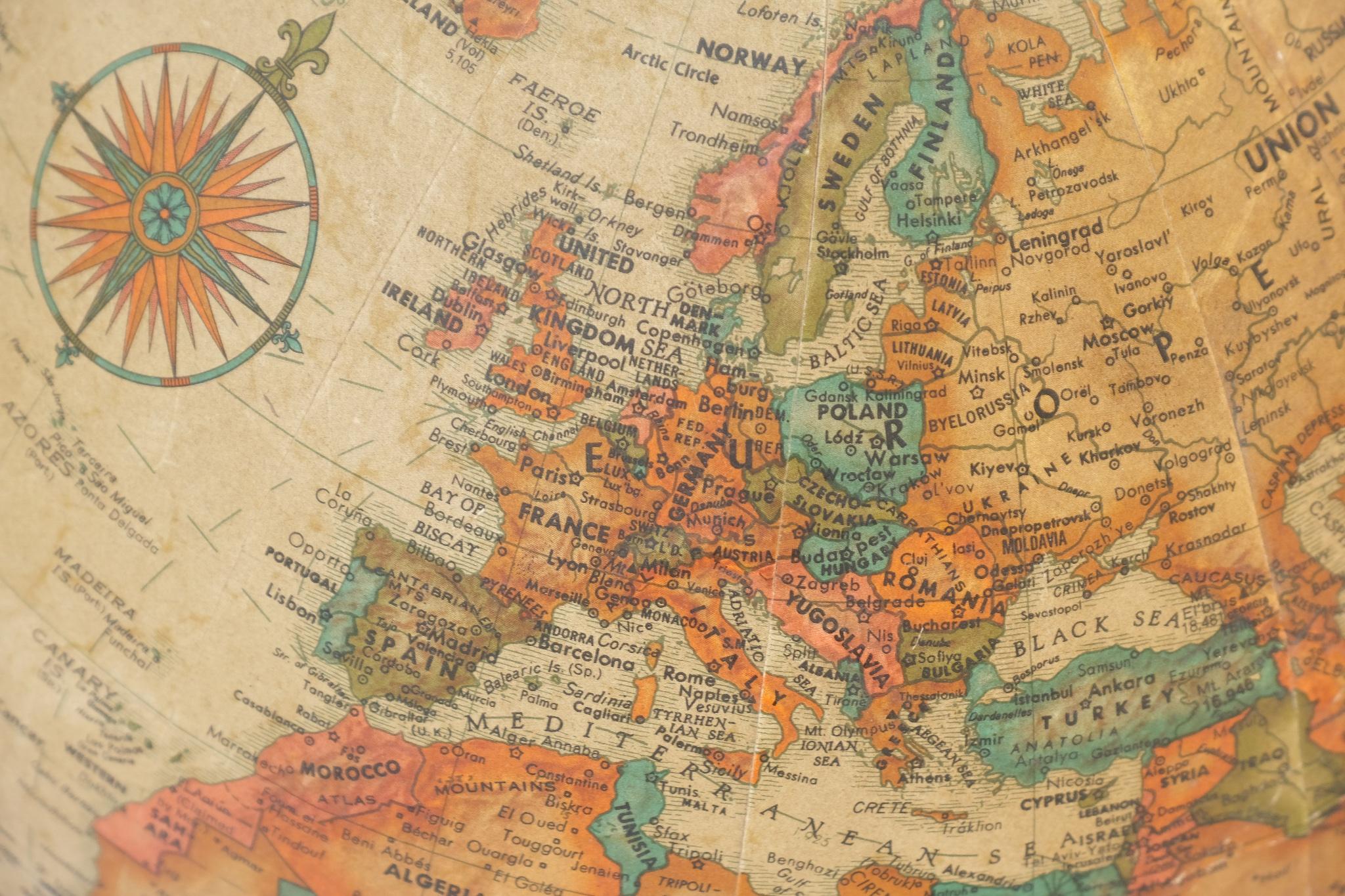 Antique French Globe - 8/8