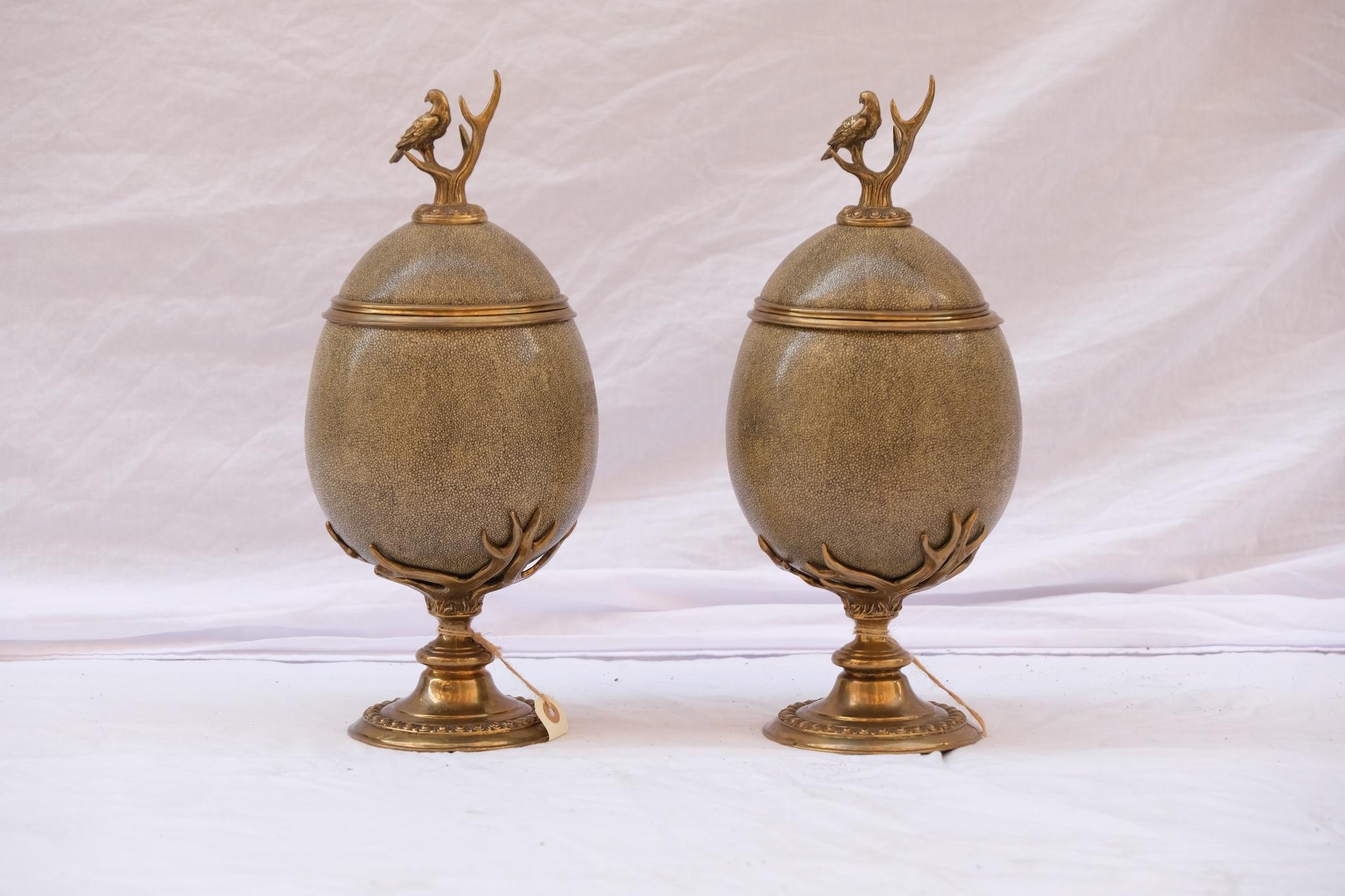 Antique Egg Sculpture