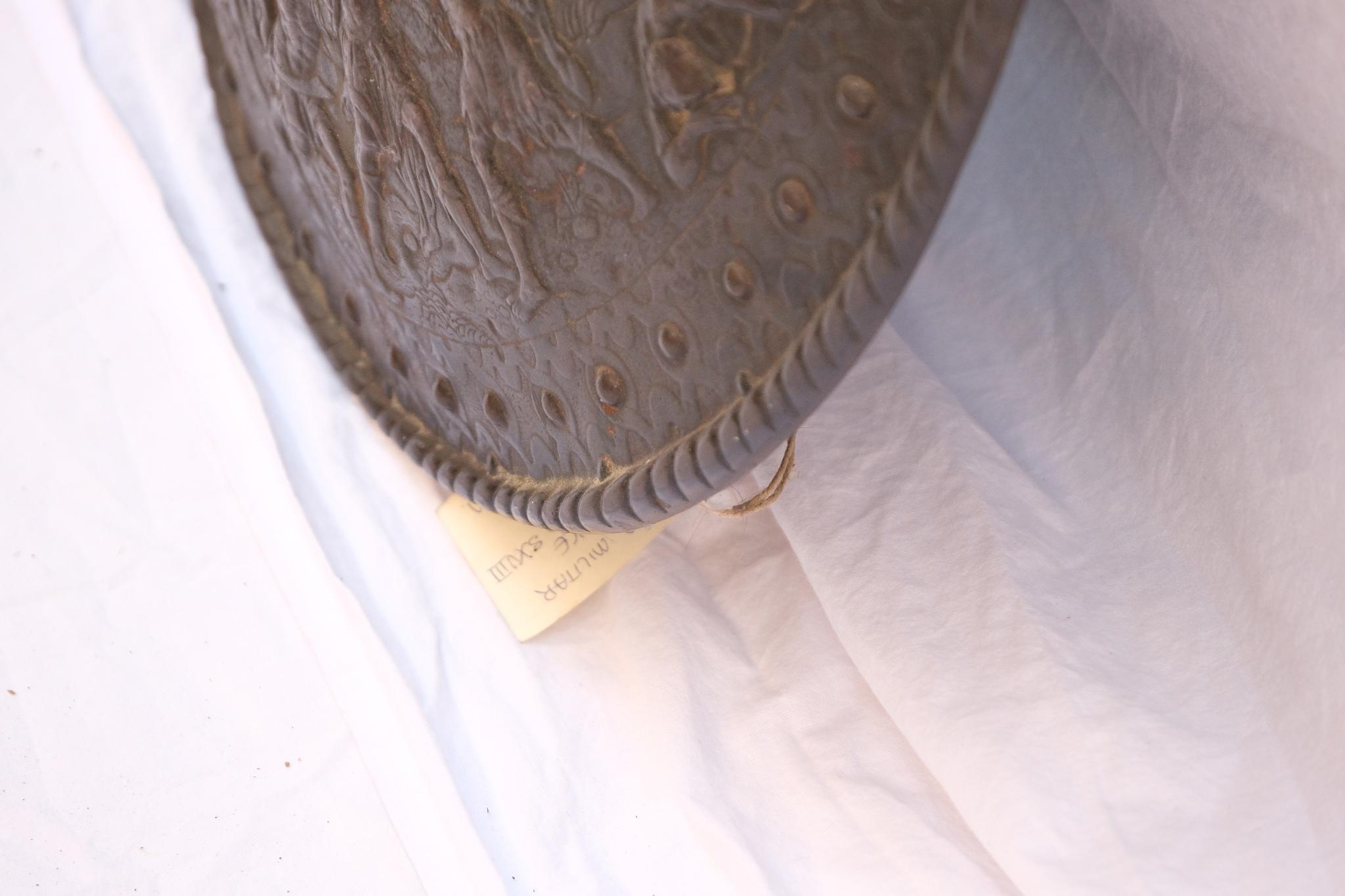 18th Century Bronze Military Shield - 7/11