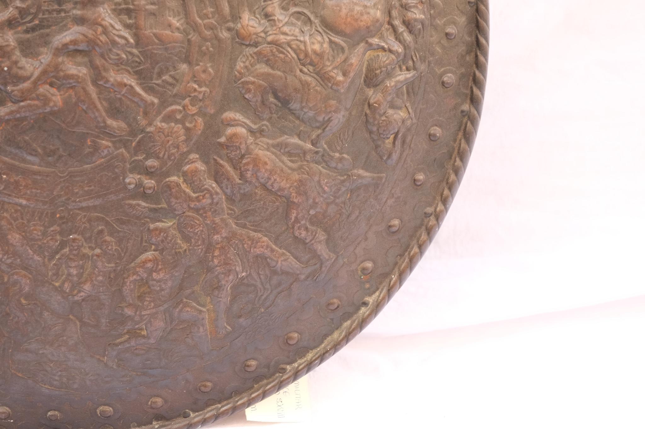 18th Century Bronze Military Shield - 3/11