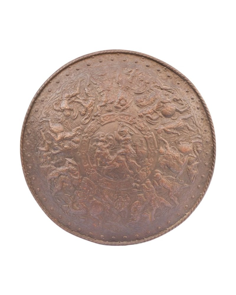 18th Century Bronze Military Shield