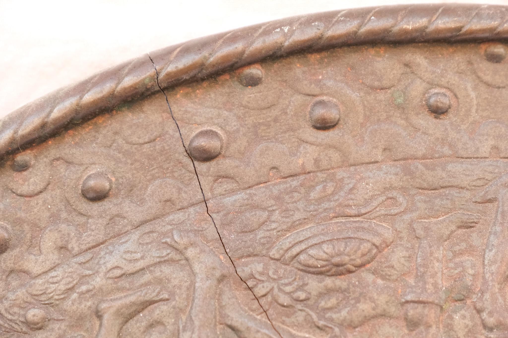 18th Century Bronze Military Shield - 9/11