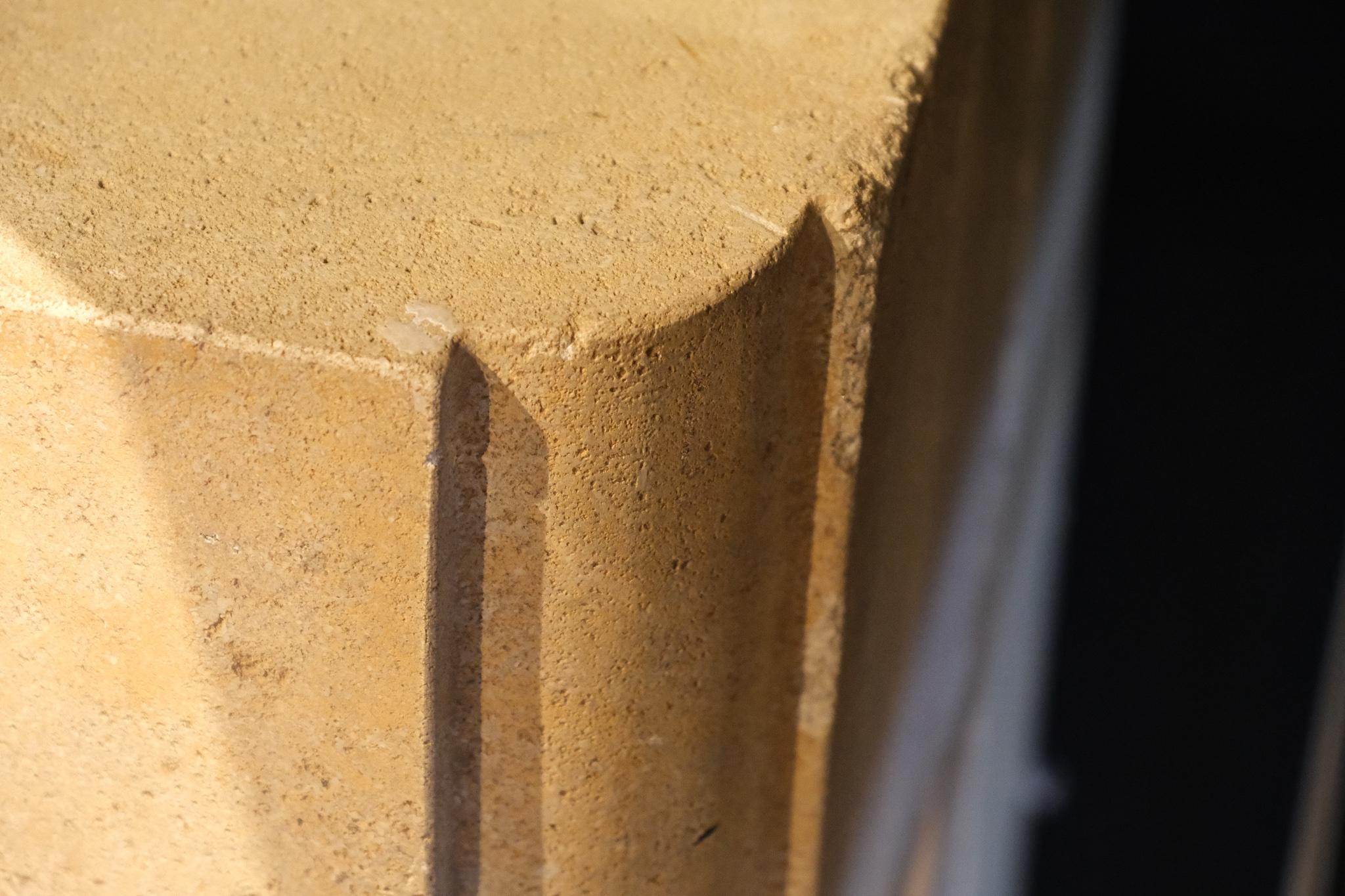 Limestone Fireplace - 9/9