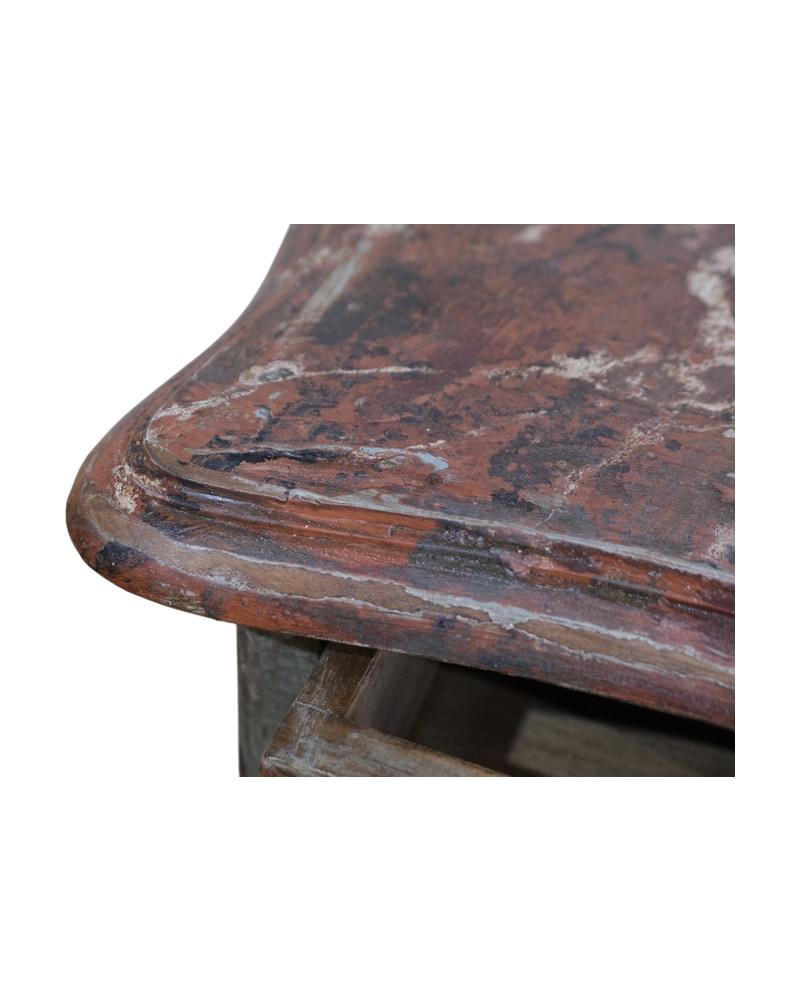 19th Century Painted Wood Chest of Drawers - 4/8