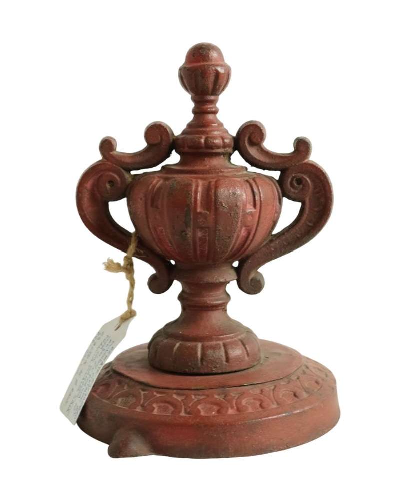 Soporte de Pluma del Siglo XIX en Hierro Fundido