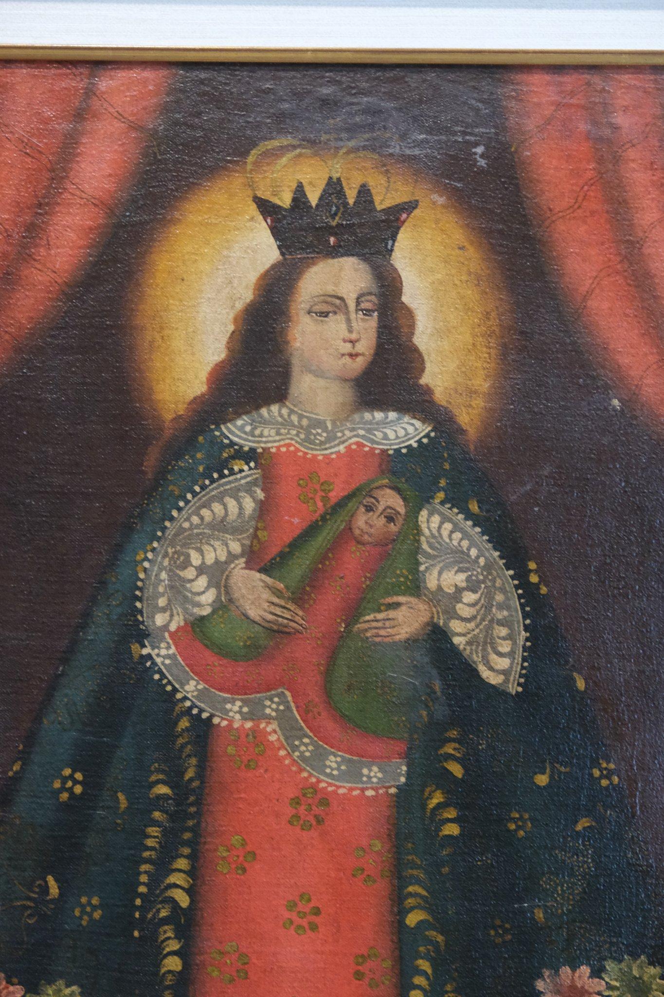 pintura-religiosa-colonial-siglo-xix