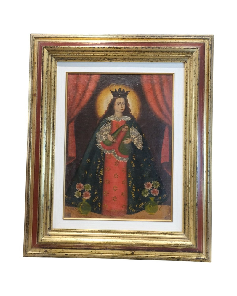 pintura-religiosa-colonial-siglo-xix