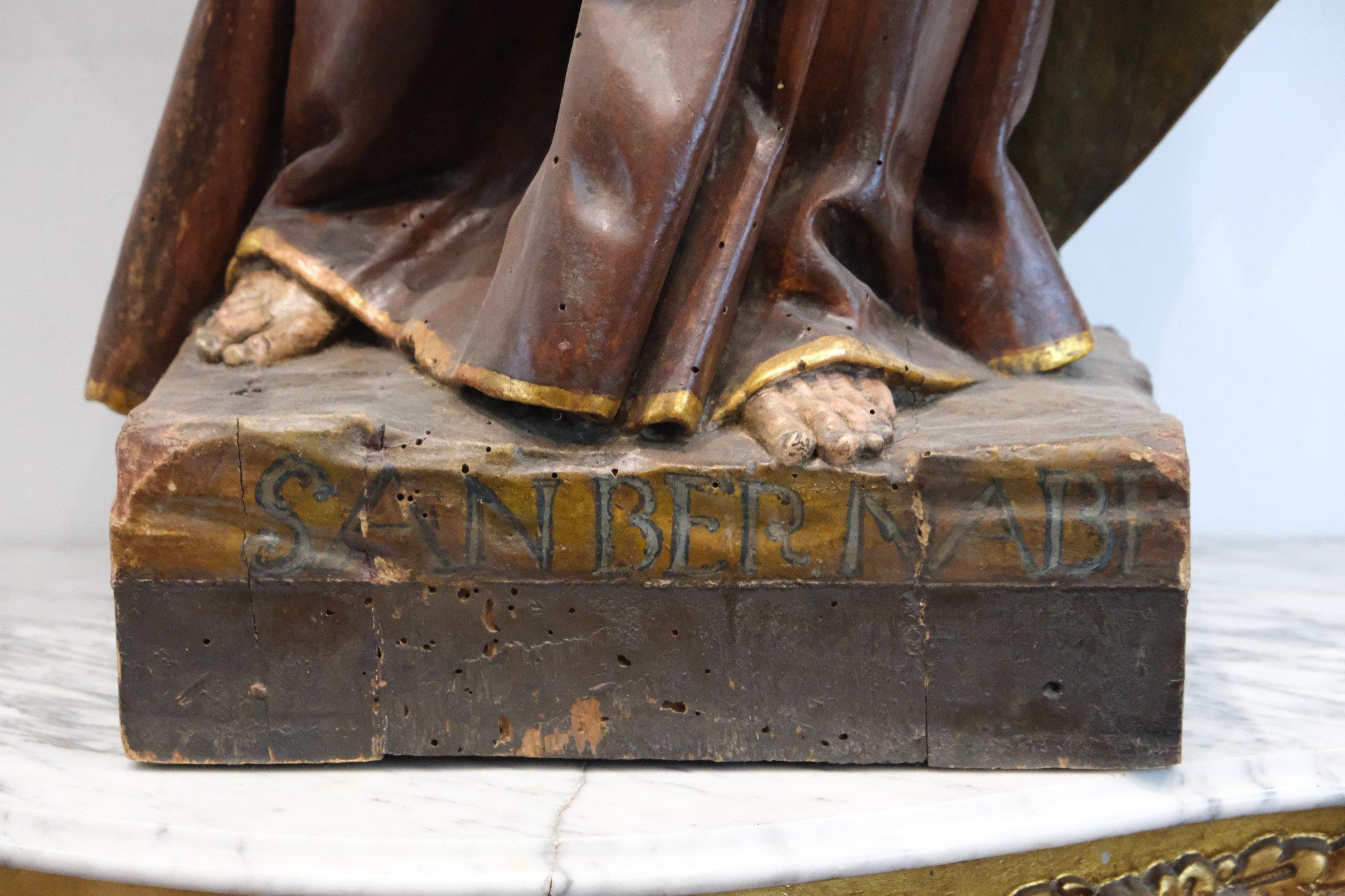 san-bernabe-talla-de-madera-siglo-xviii