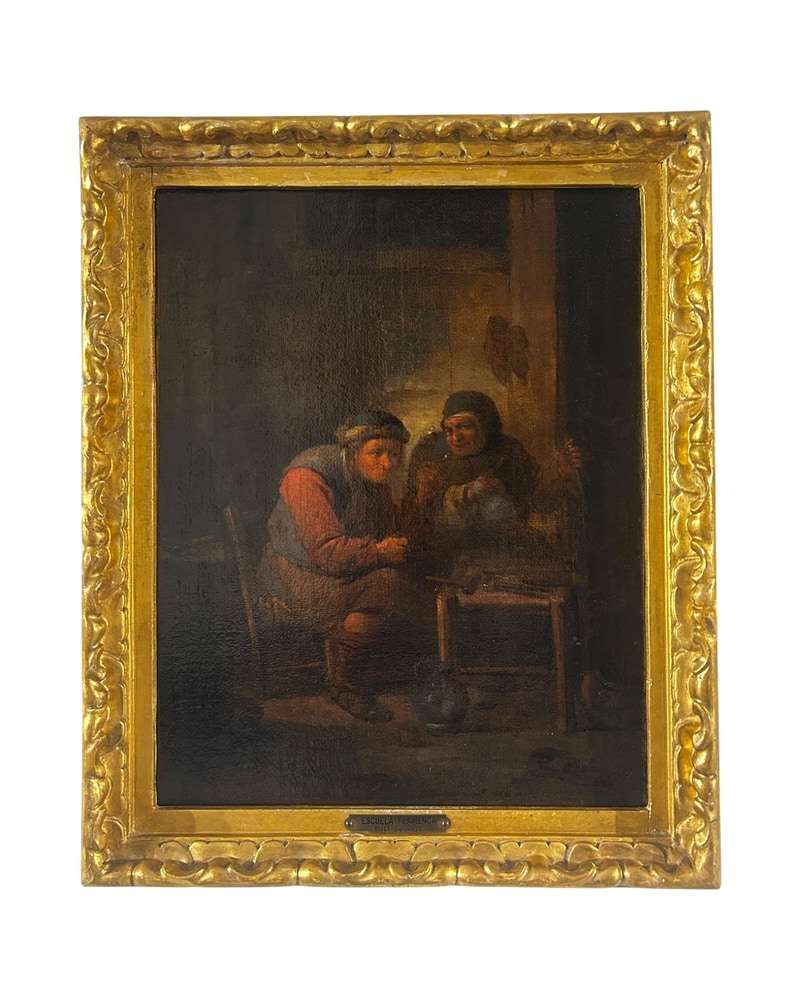 Oil on Canvas Dutch School of the 17th Century