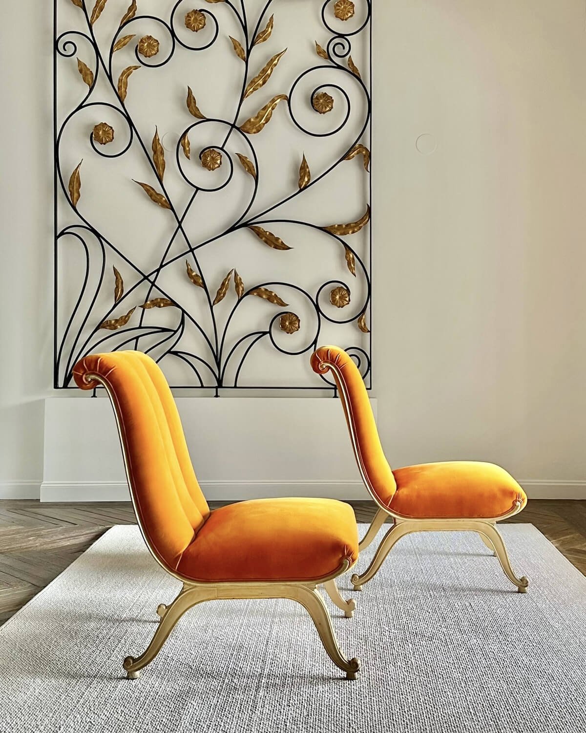 Pareja de Sillas Art Déco