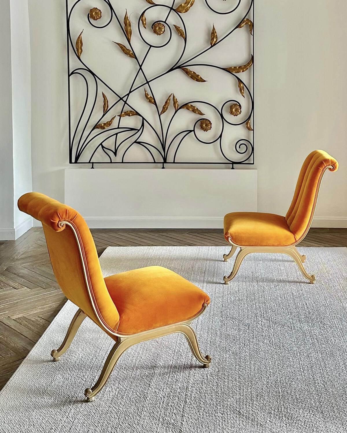 Pareja de Sillas Art Déco