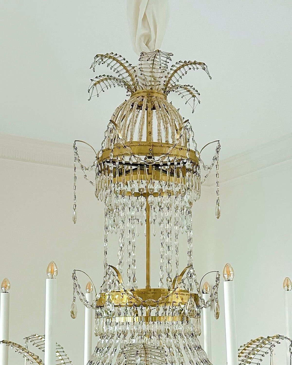 Lámpara Neoclásica Austriaca