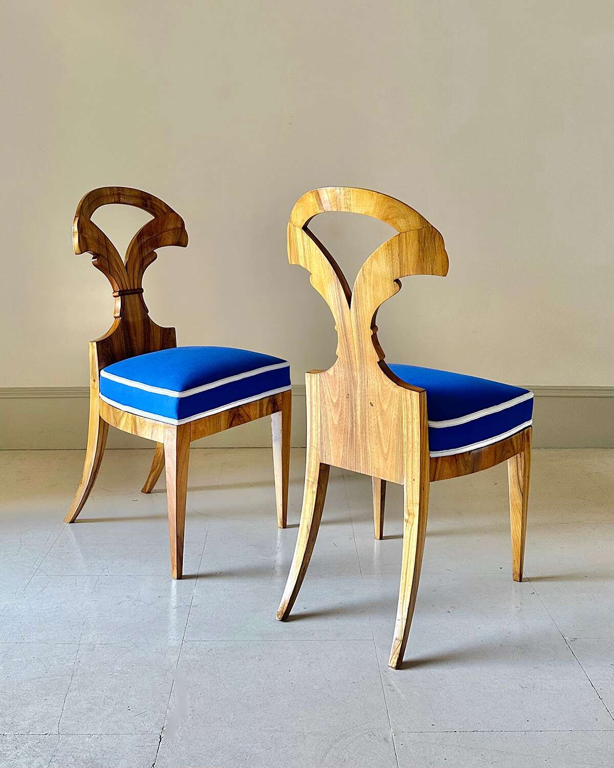 Sillas Biedermeier Austriacas