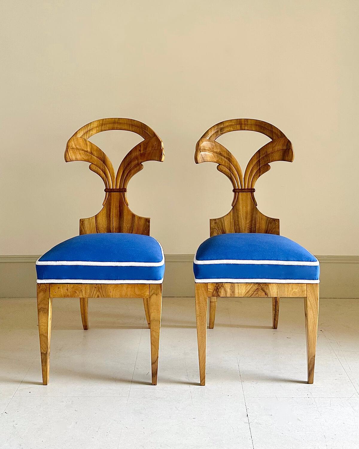 Sillas Biedermeier Austriacas