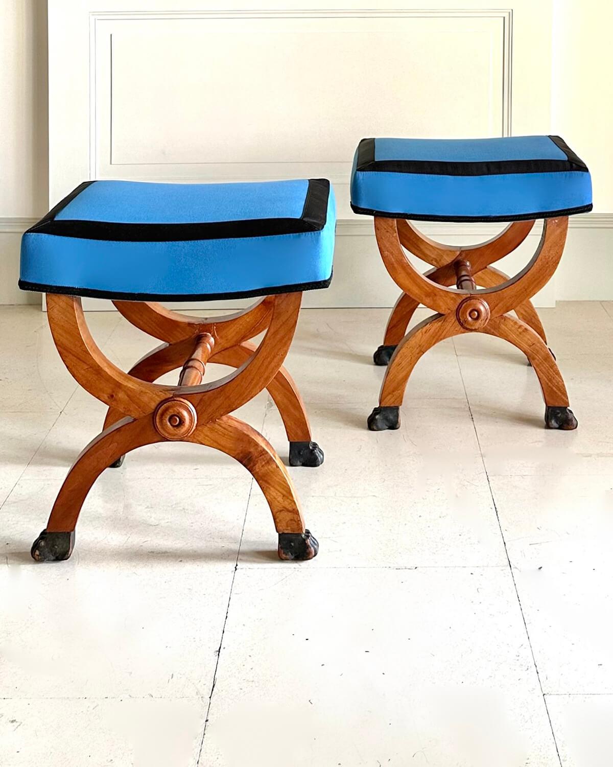 Taburetes Curul Imperio