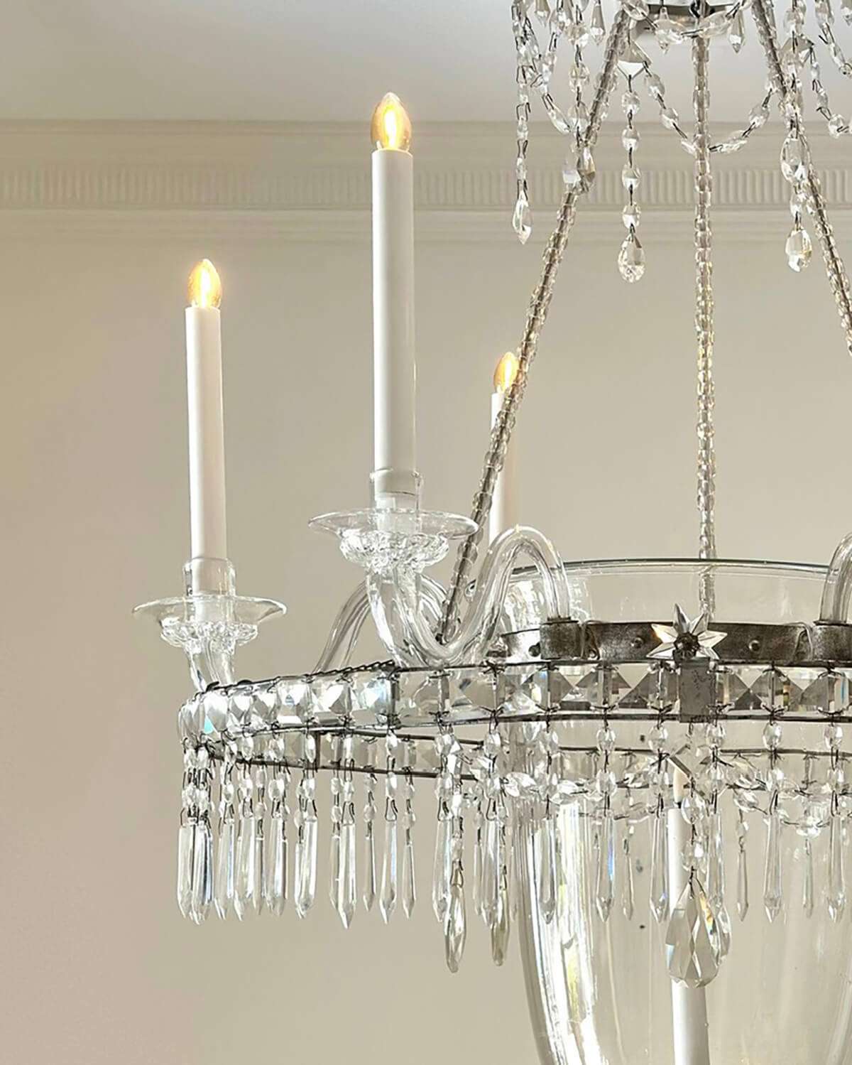 Lámpara Neoclásica de Fanal