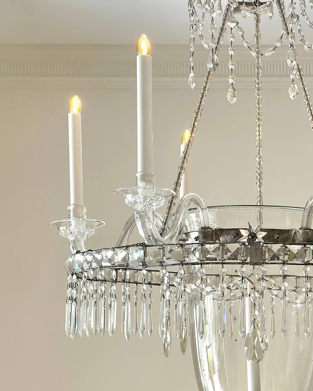 Lámpara Neoclásica de Fanal