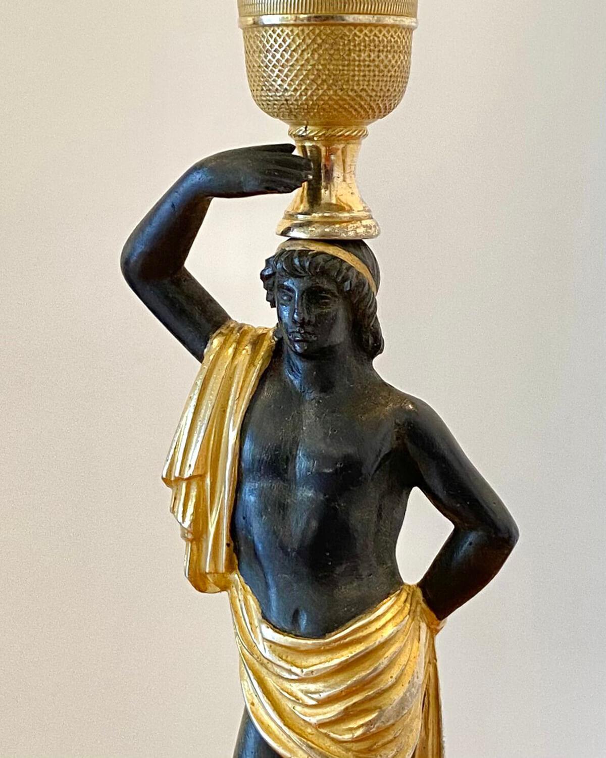 Candeleros Neoclásicos Italianos