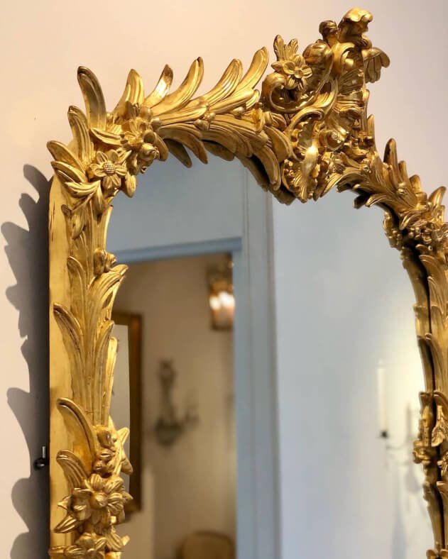 Espejo neorococó español