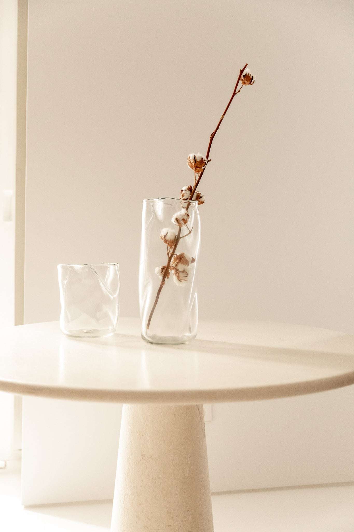 21st Century Organic Glass Vase
