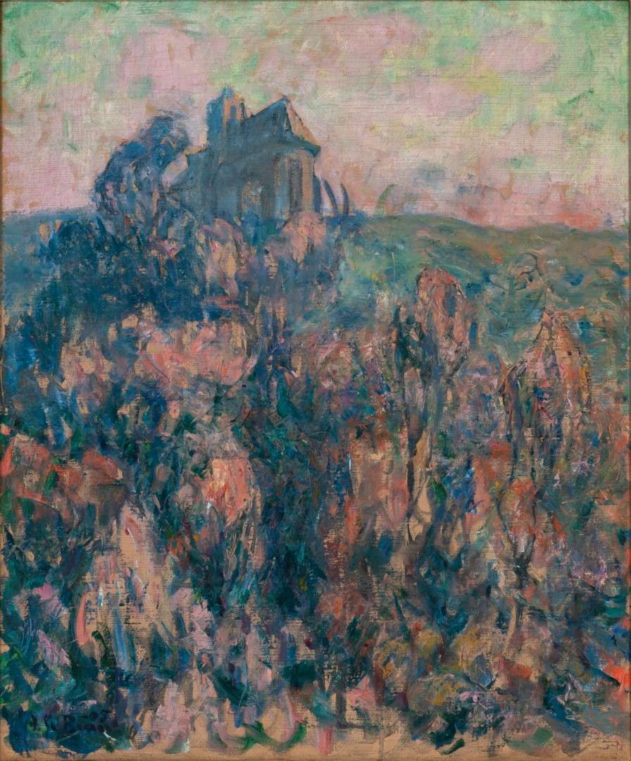 Oil on Canvas by Alcide Le Beau from the 20th Century