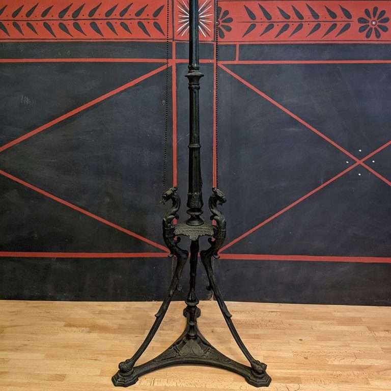 19th Century Iron Pedestal